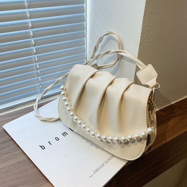 pleated square bag 2021 sweet pearl handbag women's fashionable cloud woven one-shoulder shoulder satchel bags
pleated square bag 2021 sweet pearl handbag women's fashionable cloud woven one-shoulder shoulder satchel bags