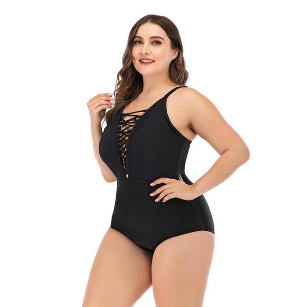 plus size women's swimsuit solid hollow out bandage push up monokini one piece summer sling bathing suits one-piece
plus size women's swimsuit solid hollow out bandage push up monokini one piece summer sling bathing suits one-piece