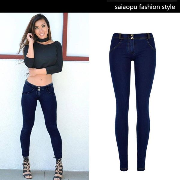 eu style super peach hip pants fitness reach the same paragraph strench lady jeans women's, Blue
eu style super peach hip pants fitness reach the same paragraph strench lady jeans women's, Blue