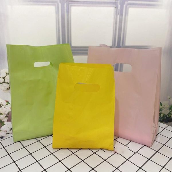 gift wrap 50pc simplicity solid color bag with handle jewelry clothing packaging plastic wedding party pastry candy wrapping bags
gift wrap 50pc simplicity solid color bag with handle jewelry clothing packaging plastic wedding party pastry candy wrapping bags