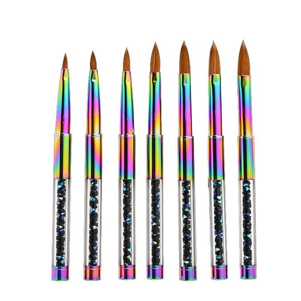 nail brushes extension uv gel pen brush sable acrylic builder tools diy carving paint nails art tool powder decor, Yellow
nail brushes extension uv gel pen brush sable acrylic builder tools diy carving paint nails art tool powder decor, Yellow