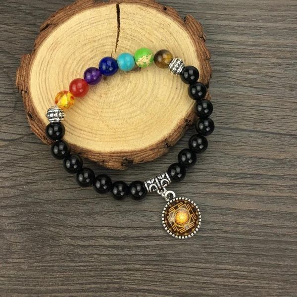 beaded, strands 7 chakra healing crystals sri yantra bracelet tiger eye beads 10mm for women men fashion yoga jewelry drop, Black
beaded, strands 7 chakra healing crystals sri yantra bracelet tiger eye beads 10mm for women men fashion yoga jewelry drop, Black