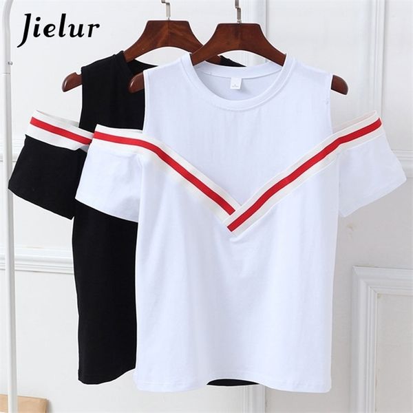 spell color shoulder hollow fashion girls t-shirt high street women tee -xxl white black camiseta feminina 210426
spell color shoulder hollow fashion girls t-shirt high street women tee -xxl white black camiseta feminina 210426