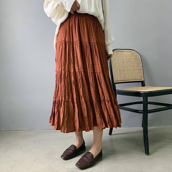 skirts 2021 high waist pleated summer cotton saia a-line women pure color boho long skirt faldas jupe femme, Black
skirts 2021 high waist pleated summer cotton saia a-line women pure color boho long skirt faldas jupe femme, Black