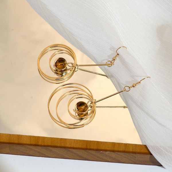dangle & chandelier simple long multi-layer circle fashion personality earrings, Silver
dangle & chandelier simple long multi-layer circle fashion personality earrings, Silver