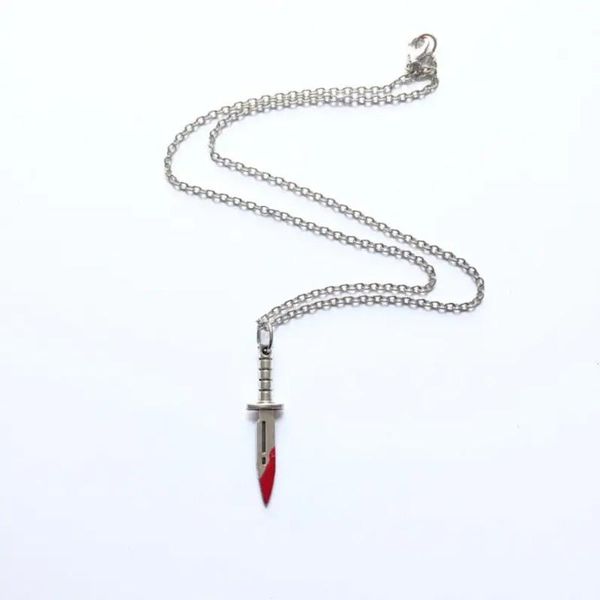 pendant necklaces goth camp killer necklace knife dagger punk statement creativity jewelry charm grunge medieval valentine halloween gift, Silver
pendant necklaces goth camp killer necklace knife dagger punk statement creativity jewelry charm grunge medieval valentine halloween gift, Silver