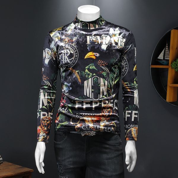 trendy brand male hiphop 2022 autumn and winter new longsleeved tshirt korean velvet color highneck bottoming shirt highend top, White;black
trendy brand male hiphop 2022 autumn and winter new longsleeved tshirt korean velvet color highneck bottoming shirt highend top, White;black