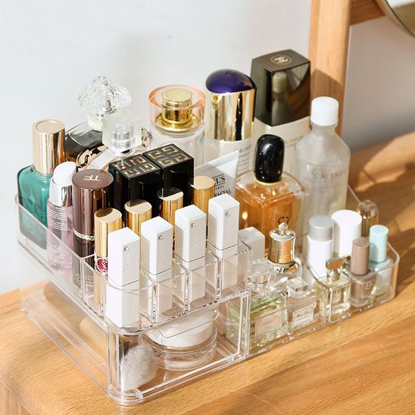 2/3 layer plastic comestic storage box makeup organizer brush jewelry case sundries holder boxes & bins
2/3 layer plastic comestic storage box makeup organizer brush jewelry case sundries holder boxes & bins