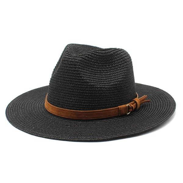 wide brim hats natural panama beach sun summer spring women/men straw hat protective soft shaped jazz trilby caps fedora, Blue;gray
wide brim hats natural panama beach sun summer spring women/men straw hat protective soft shaped jazz trilby caps fedora, Blue;gray