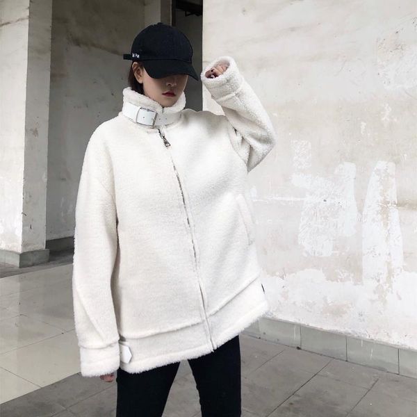 women's wool & blends 2021 autumn winter women overcoat casual thicken warm ladies coat loose down female trend to, Black
women's wool & blends 2021 autumn winter women overcoat casual thicken warm ladies coat loose down female trend to, Black