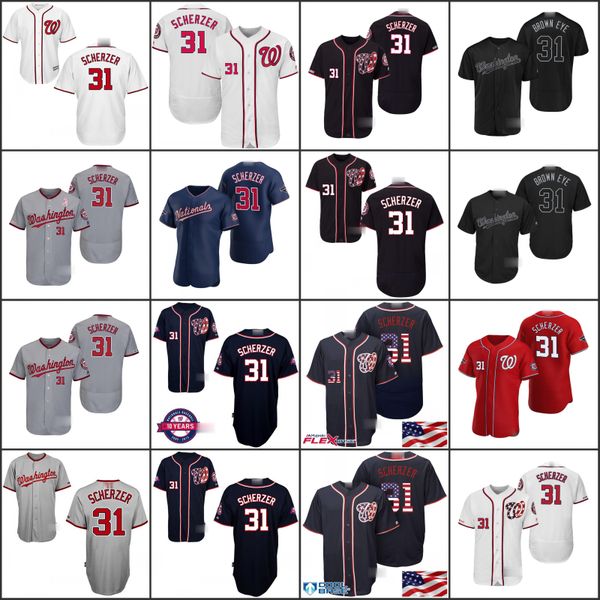 washington nationals men 31 max scherzer red white women youthjersey, Black;red
washington nationals men 31 max scherzer red white women youthjersey, Black;red