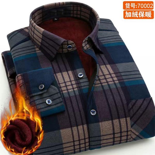 men's casual shirts 2021 autumn winter plaid shirt men thick plus velvet warm male long sleeve man clothes y223, White;black
men's casual shirts 2021 autumn winter plaid shirt men thick plus velvet warm male long sleeve man clothes y223, White;black