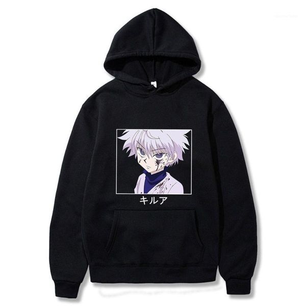 men's hoodies & sweatshirts 2021 anime x killua leorio kurapika gon hisoka pullover hoodie streetswear fashion men, Black
men's hoodies & sweatshirts 2021 anime x killua leorio kurapika gon hisoka pullover hoodie streetswear fashion men, Black