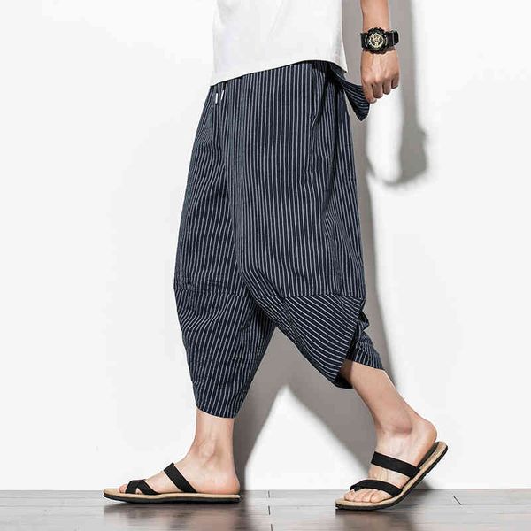 men's pants baggy cotton harem 2021 summer japanese vintage striped women hip hop plus size wide leg pantalon maj8, Black
men's pants baggy cotton harem 2021 summer japanese vintage striped women hip hop plus size wide leg pantalon maj8, Black