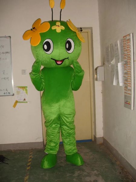halloween cute green doll mascot costume theme character carnival adults outfit christmas birthday party dress, Red;yellow
halloween cute green doll mascot costume theme character carnival adults outfit christmas birthday party dress, Red;yellow