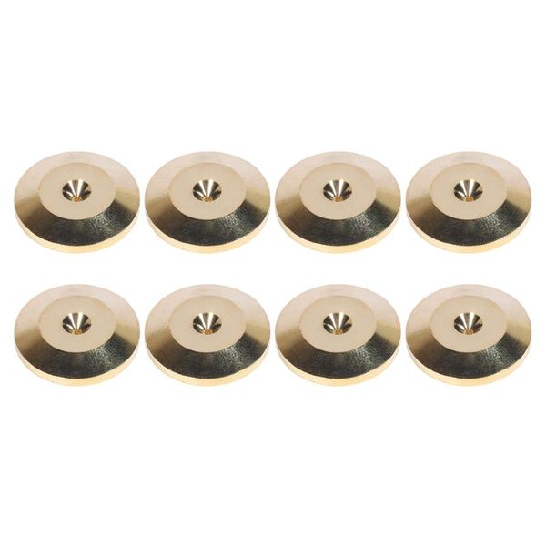 computer speakers 8 pcs 25x5mm universal aluminum alloy speaker spikes pads base pad isolation stand feet cone mats
computer speakers 8 pcs 25x5mm universal aluminum alloy speaker spikes pads base pad isolation stand feet cone mats
