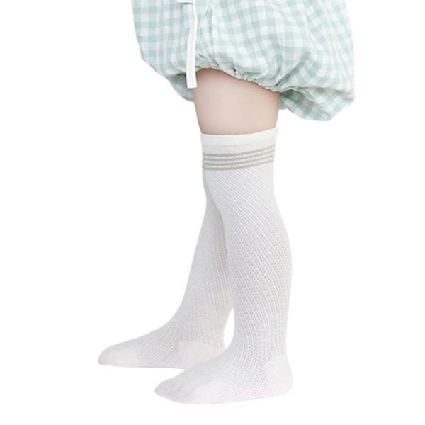 socks imcute baby striped mesh knee girls college style anti-slip breathable stockings for summer, Pink;yellow
socks imcute baby striped mesh knee girls college style anti-slip breathable stockings for summer, Pink;yellow