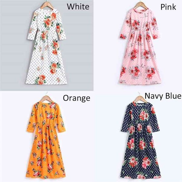 6 8 10 12 years old girls floral maxi dress with pockets bohemian long gown 3/4 sleeve ankle length vintage casual frock clothes 210331, Red;yellow
6 8 10 12 years old girls floral maxi dress with pockets bohemian long gown 3/4 sleeve ankle length vintage casual frock clothes 210331, Red;yellow