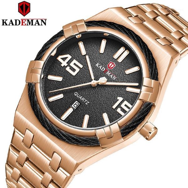 wristwatches kademan men's quartz business stainless steel army military sports waterproof date male clock relogio masculino, Slivery;brown
wristwatches kademan men's quartz business stainless steel army military sports waterproof date male clock relogio masculino, Slivery;brown