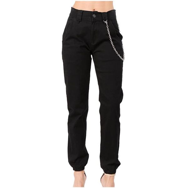 women's cargo pants high waist jogger camouflage with matching belt streetwear females trousers oc6 & capris, Black;white
women's cargo pants high waist jogger camouflage with matching belt streetwear females trousers oc6 & capris, Black;white
