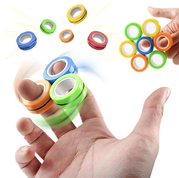 fidget rings toy,magnetic ring novelty magnetic blockstoys for adults teens kids (random color)
fidget rings toy,magnetic ring novelty magnetic blockstoys for adults teens kids (random color)