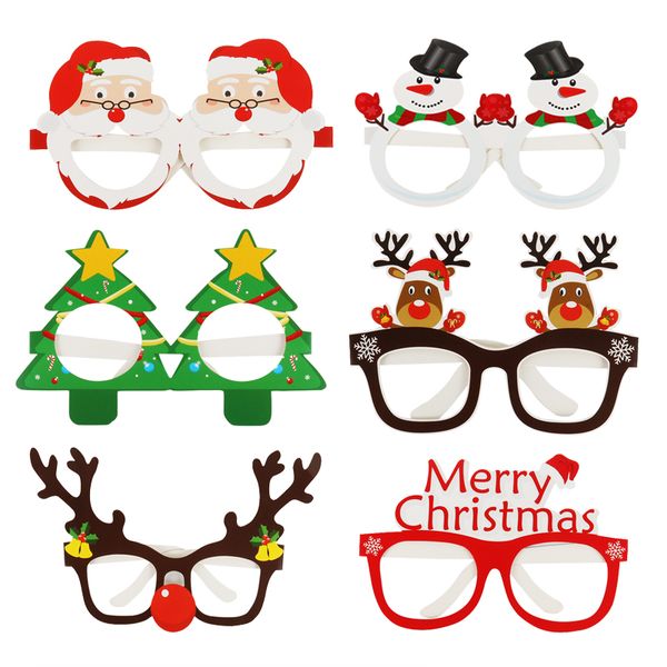 9pcs christmas elk paper glasses santa claus xmas tree frame glasses p prop decorations new year navidad kids gift
9pcs christmas elk paper glasses santa claus xmas tree frame glasses p prop decorations new year navidad kids gift