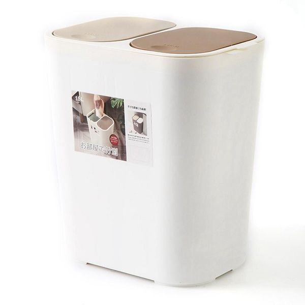 waste bins dry and wet classification double-barrel trash can nordic simple press household pp plastic with cover
waste bins dry and wet classification double-barrel trash can nordic simple press household pp plastic with cover