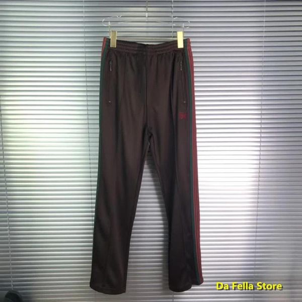 brown needles sweatpants men women red butterfly embroidery logo awge pants hip hop striped men's, Black
brown needles sweatpants men women red butterfly embroidery logo awge pants hip hop striped men's, Black