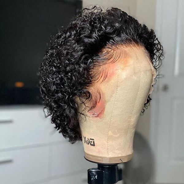 lace wigs pixie cut 360 frontal preplucked wig bob short curly 13x4 front human hair glueless brazilian remy, Black;brown
lace wigs pixie cut 360 frontal preplucked wig bob short curly 13x4 front human hair glueless brazilian remy, Black;brown