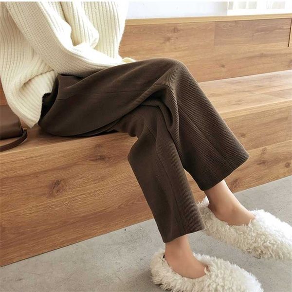 hzirip elegant grandma high waist corduroy radish pants women bottom autumn winter ol solid loose casual trousers femme 211007, Black;white
hzirip elegant grandma high waist corduroy radish pants women bottom autumn winter ol solid loose casual trousers femme 211007, Black;white