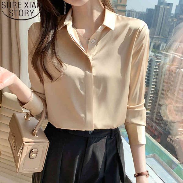 satin shirts women chiffon blouses spring turn down collar office lady silk blouse long sleeve casual loose 12803 210417, White
satin shirts women chiffon blouses spring turn down collar office lady silk blouse long sleeve casual loose 12803 210417, White