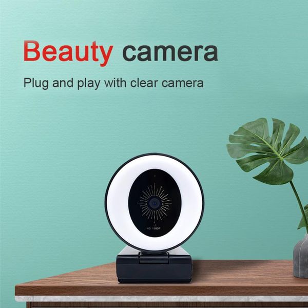 webcams lappc webcam 1080p hd built-in microphone ring light filled lamp usb plug and play video camera
webcams lappc webcam 1080p hd built-in microphone ring light filled lamp usb plug and play video camera