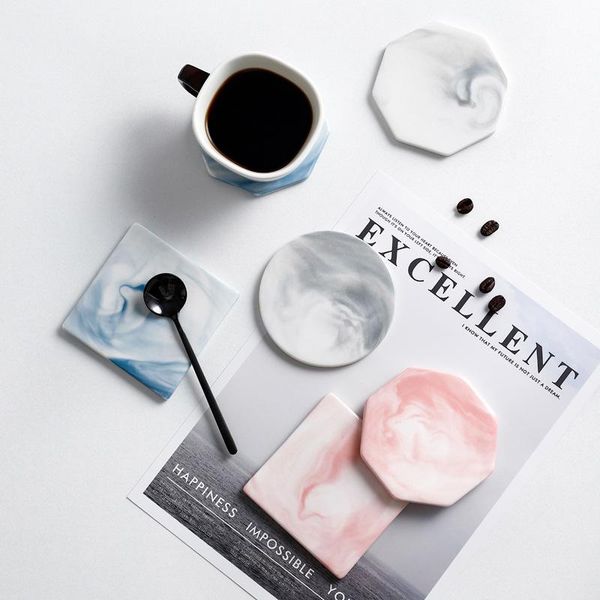 mats & pads marble pattern ceramic brief non-slip coffee cup placemat heat insulated mat tea coasters
mats & pads marble pattern ceramic brief non-slip coffee cup placemat heat insulated mat tea coasters
