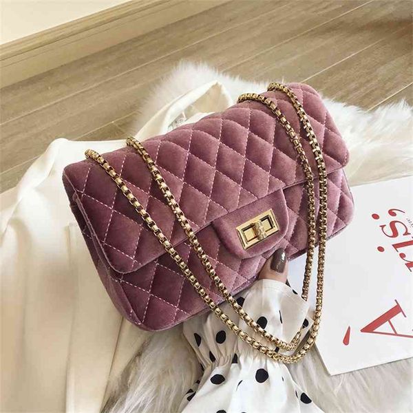 velvet texture small women's 2021 new fashion korean versatile one shoulder messenger advanced feeling rhombic chain bag
velvet texture small women's 2021 new fashion korean versatile one shoulder messenger advanced feeling rhombic chain bag