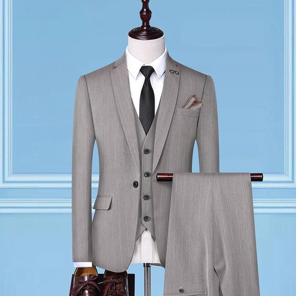 men's suits & blazers 3pcs men slim fit 3 pieces prom tuxedos peaked lapel blazer groomsmen wedding tailor made costume homme trajes de, White;black
men's suits & blazers 3pcs men slim fit 3 pieces prom tuxedos peaked lapel blazer groomsmen wedding tailor made costume homme trajes de, White;black