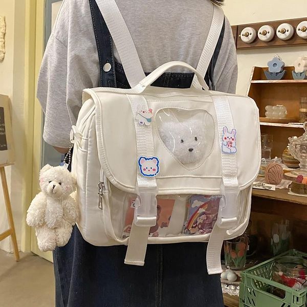 school bags 2021 summer fashion women's crossbody bag nylon large-capacity waterproof and anti-theft student schoolbags
school bags 2021 summer fashion women's crossbody bag nylon large-capacity waterproof and anti-theft student schoolbags