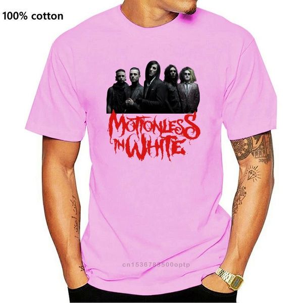 men's t-shirts awesome men motionless in white t shirts rock metal music brand streetwear, White;black
men's t-shirts awesome men motionless in white t shirts rock metal music brand streetwear, White;black