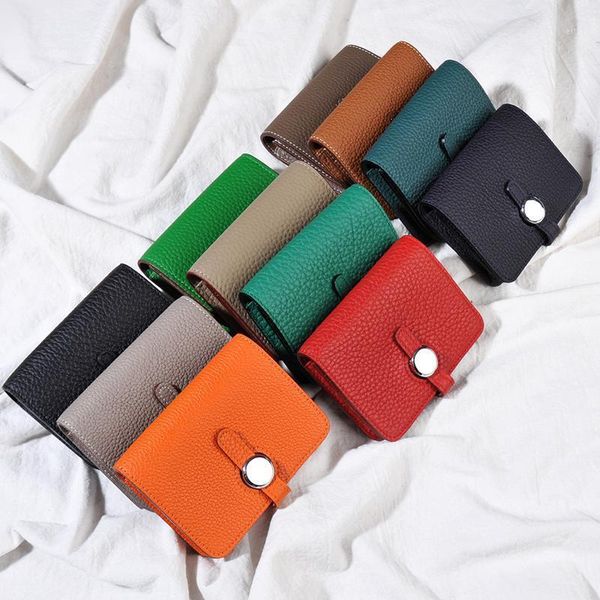 bemoreal genuine leather short wallet fashion hasp mini money bag business card case solid color button women small purse wallets1, Red;black
bemoreal genuine leather short wallet fashion hasp mini money bag business card case solid color button women small purse wallets1, Red;black