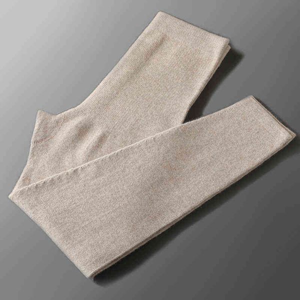 s pants women autumn winter cashmere and wool leggings long elastic ladies pant woman trousers high-quality 211117, Black
s pants women autumn winter cashmere and wool leggings long elastic ladies pant woman trousers high-quality 211117, Black