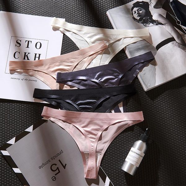 women's panties 5 pcs seamless thongs woman underwear sports panty female t-back solid soft g-string for bannirou, Black;pink
women's panties 5 pcs seamless thongs woman underwear sports panty female t-back solid soft g-string for bannirou, Black;pink