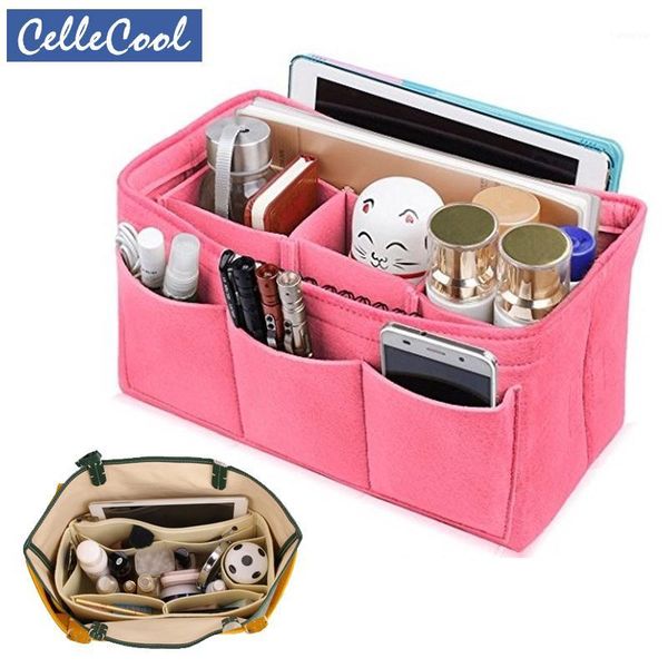 sale felt cloth insert bag organizer cosmetic bags handbag makeup travel inner purse portable in1
sale felt cloth insert bag organizer cosmetic bags handbag makeup travel inner purse portable in1