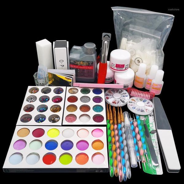 for nail art liquid acrylic powder glitter full manicure set decoration crystal brush tips tools kit disarm kits1
for nail art liquid acrylic powder glitter full manicure set decoration crystal brush tips tools kit disarm kits1