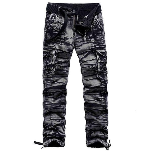 men's pants mens cargo casual fashion jogger military army green tactical camouflage sweatpants plus size 40 255v, Black
men's pants mens cargo casual fashion jogger military army green tactical camouflage sweatpants plus size 40 255v, Black