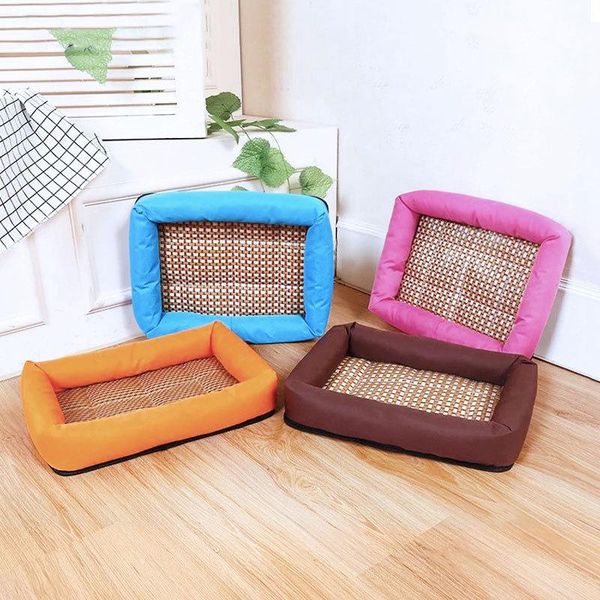kennels & pens cooling summer pet beds breathable washable dogs cat rattan blanket sleeping accessories keeping cool ice silk
kennels & pens cooling summer pet beds breathable washable dogs cat rattan blanket sleeping accessories keeping cool ice silk