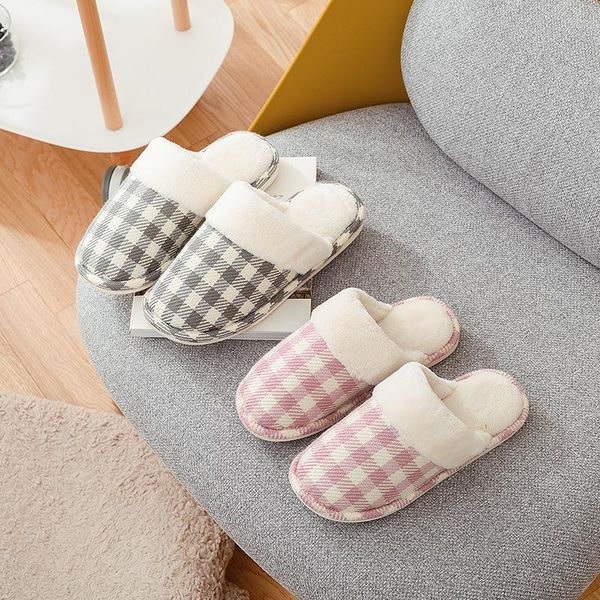 slippers japanese lattice home indoor couple anti slip soft bottom plush autumn and winter cotton, Black
slippers japanese lattice home indoor couple anti slip soft bottom plush autumn and winter cotton, Black