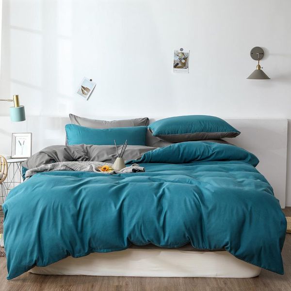 bedding sets sapphire blue/gray reversible design set 4 pieces all season soft breathable recycled microfiber duvet cover with shams
bedding sets sapphire blue/gray reversible design set 4 pieces all season soft breathable recycled microfiber duvet cover with shams