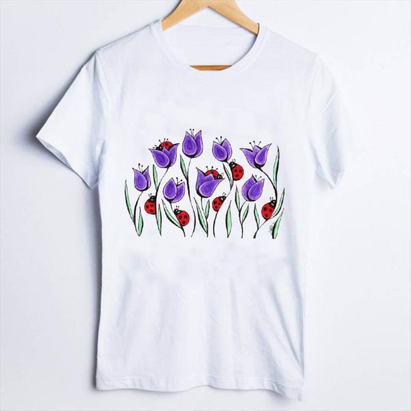 tees print style cartoon womens t shirt flower floral fashion cute 90s clothes lady clothing female, White
tees print style cartoon womens t shirt flower floral fashion cute 90s clothes lady clothing female, White