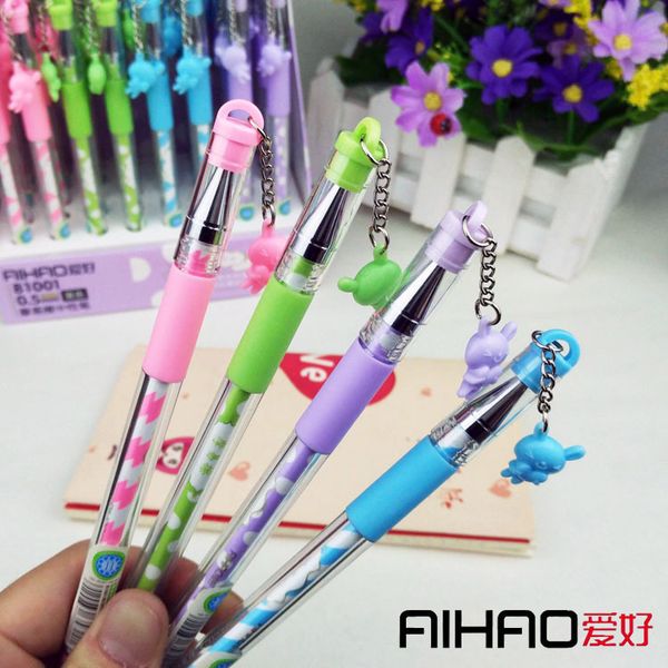 painting pens hobby 81001 cute color rabbit pendant 0.5mm needle tube rub easy wipe office gel pen, Black;red
painting pens hobby 81001 cute color rabbit pendant 0.5mm needle tube rub easy wipe office gel pen, Black;red