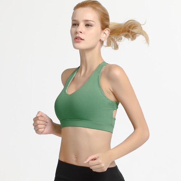 cross back anti sports bras for women running fitness yoga underwear casual wireless workout training push up gym clothing, White;black
cross back anti sports bras for women running fitness yoga underwear casual wireless workout training push up gym clothing, White;black