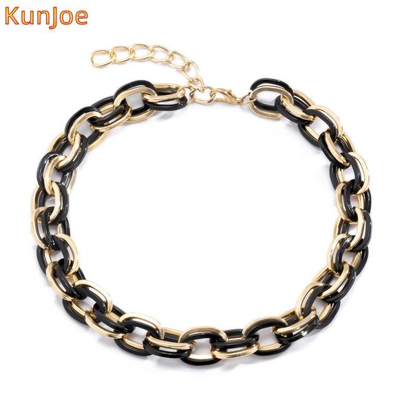 chains kunjoe vintage black gothic women chain necklace luxury exaggerated party choker chunky hip hop jewelry gifts punk, Silver
chains kunjoe vintage black gothic women chain necklace luxury exaggerated party choker chunky hip hop jewelry gifts punk, Silver
